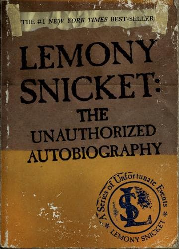 Bìa sách Lemony Snicket