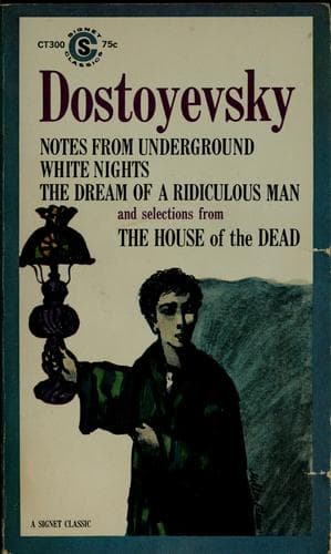 Bìa sách Dostoyevsky. Notes From Underground / White Nights / The Dream of a Ridiculous Man / Selections from The House of the Dead
