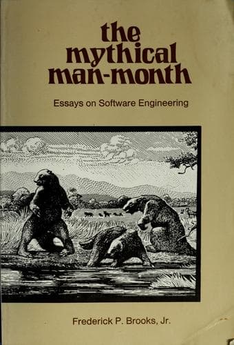 Bìa sách The Mythical Man-Month