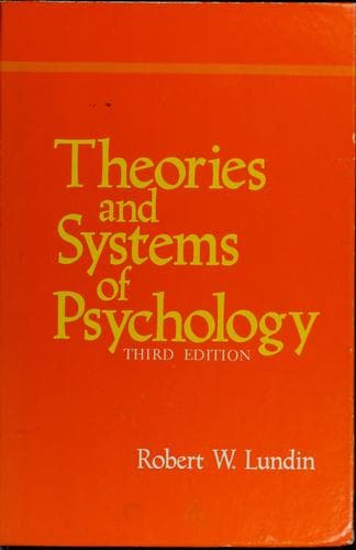 Bìa sách Theories and systems of psychology