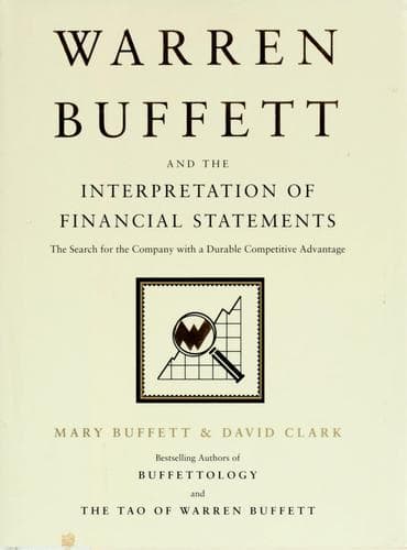 Bìa sách Warren Buffett and the interpretation of financial statements