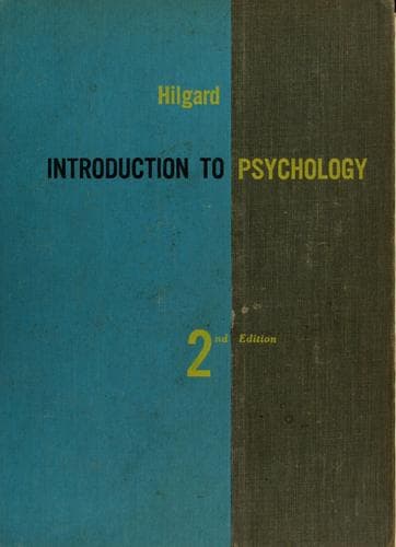 Bìa sách Introduction to psychology