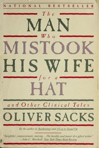 Bìa sách The Man Who Mistook His Wife for a Hat
