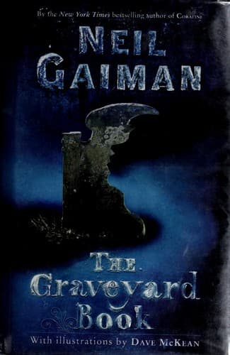Bìa sách The Graveyard Book