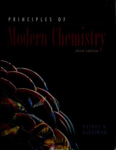 Bìa sách Principles of modern chemistry