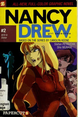 Bìa sách Nancy Drew, girl detective