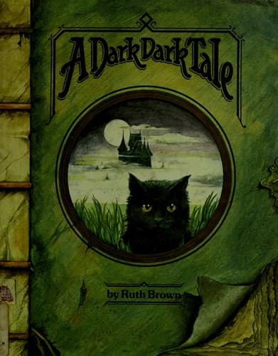 Bìa sách A dark, dark tale