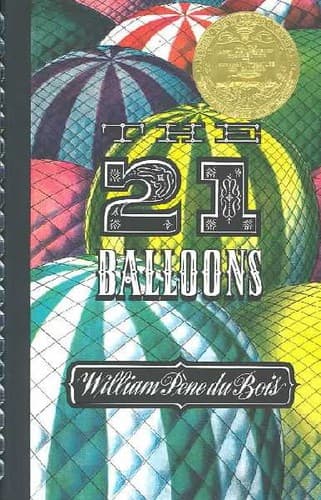 Bìa sách The twenty-one balloons