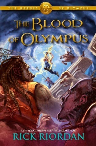 Bìa sách The Blood of Olympus