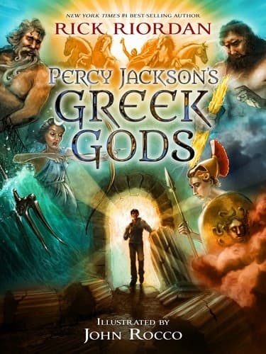 Bìa sách Percy Jackson's Greek Gods
