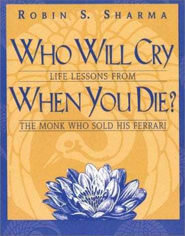 Bìa sách Who Will Cry When You Die?