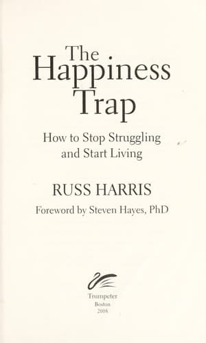Bìa sách The Happiness Trap