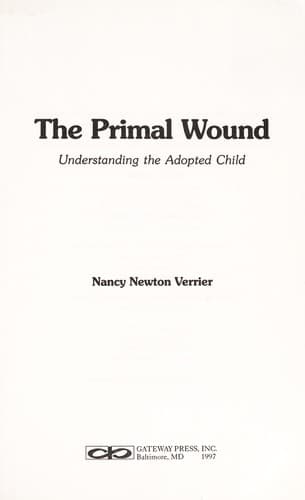 Bìa sách The primal wound