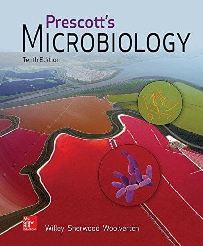 Bìa sách Prescott's microbiology