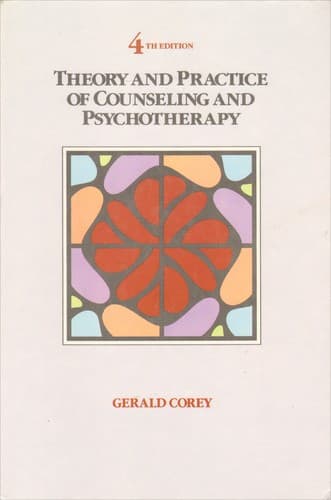 Bìa sách Theory and practice of counseling and psychotherapy