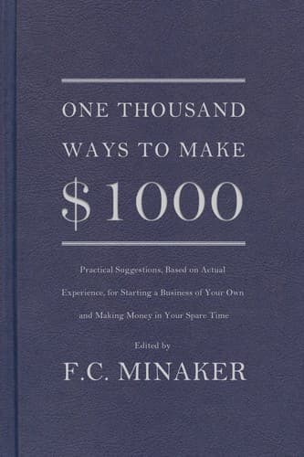 Bìa sách One thousand ways to make  $1000