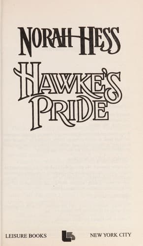 Bìa sách Hawke's Pride