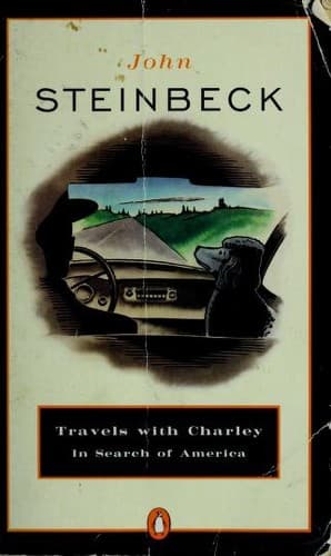 Bìa sách Travels with Charley