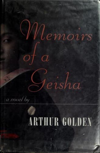 Bìa sách Memoirs of a Geisha
