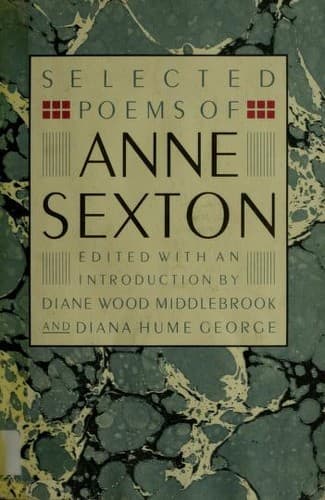Bìa sách Selected poems of Anne Sexton