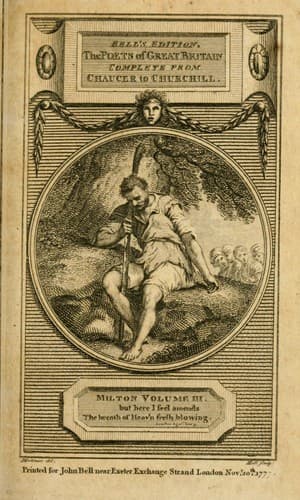 Bìa sách Milton's Poems