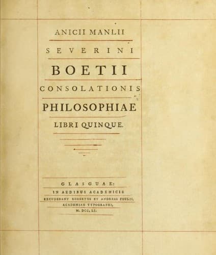 Bìa sách De consolatione philosophiae