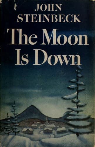 Bìa sách The Moon is Down