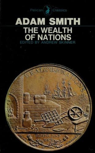 Bìa sách Inquiry into the nature and causes of the wealth of nations