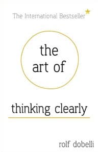 Bìa sách The art of thinking clearly