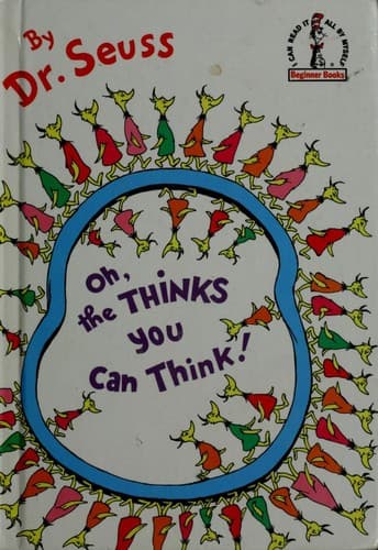 Bìa sách Oh, the Thinks You Can Think!