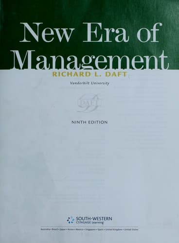 Bìa sách New era of management