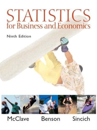Bìa sách Statistics for business and economics