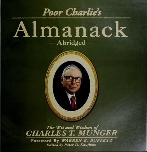 Bìa sách Poor Charlie's Almanack