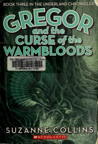 Bìa sách Gregor and the Curse of the Warmbloods