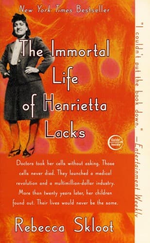 Bìa sách The Immortal Life of Henrietta Lacks