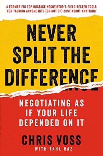Bìa sách Never Split the Difference