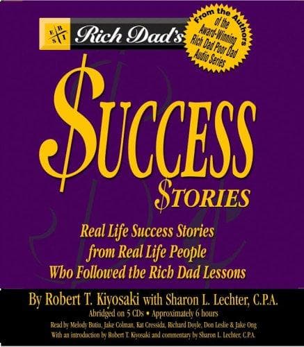 Bìa sách Rich Dad's Success Stories