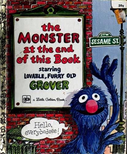 Bìa sách The Monster at the End of This Book