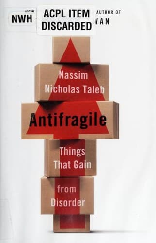 Bìa sách Antifragile
