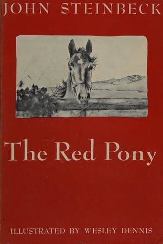 Bìa sách The Red Pony