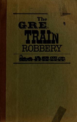 Bìa sách The Great Train Robbery