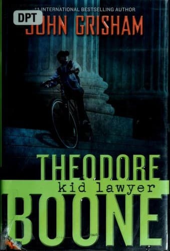 Bìa sách Theodore Boone, kid lawyer