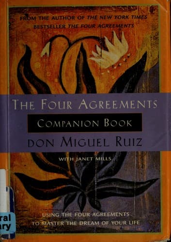 Bìa sách The four agreements companion book