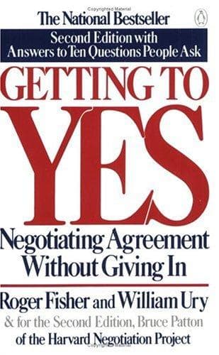 Bìa sách Getting to yes