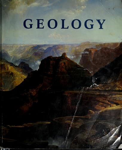 Bìa sách Geology