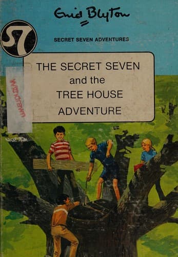 Bìa sách The Secret Seven and the Tree House Adventure