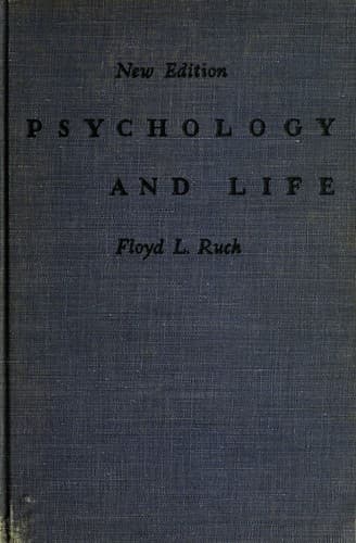 Bìa sách Psychology and life