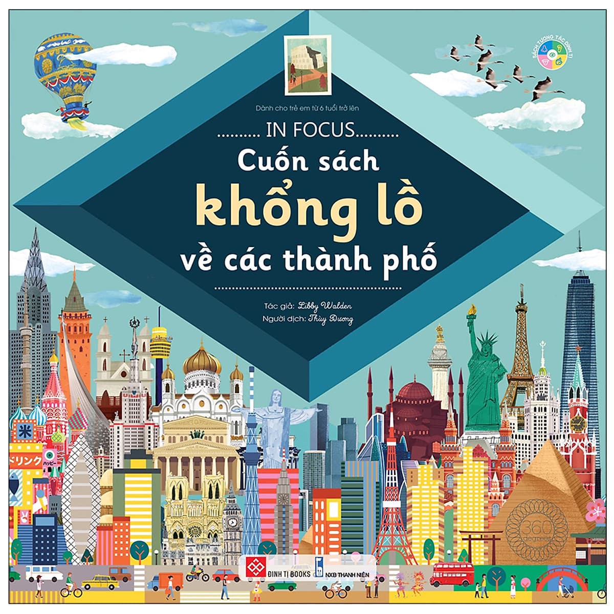 Bìa sách In Focus - Quyển Sách Khổng Lồ Về Các Thành Phố