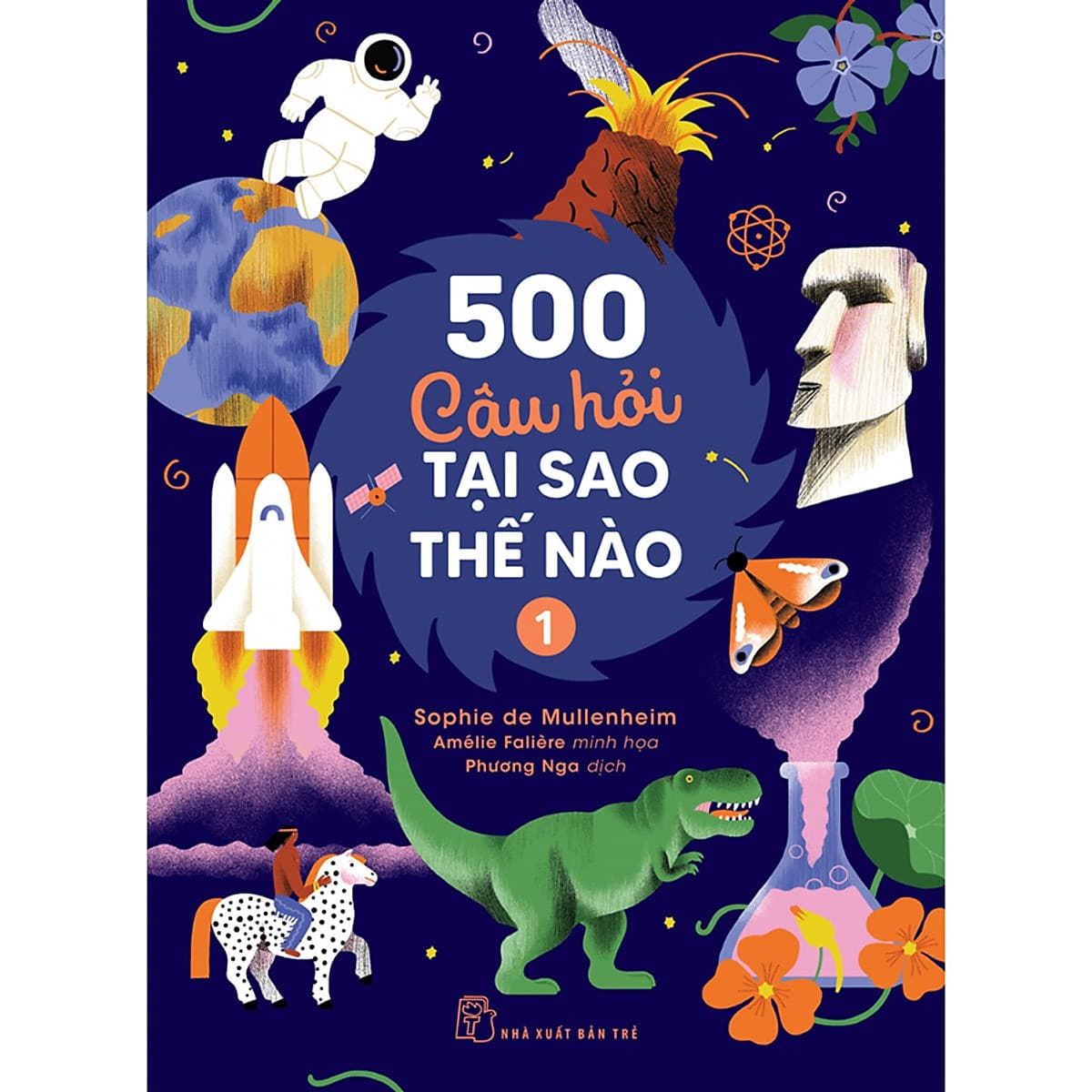 Bìa sách 500 câu hỏi Tại sao - Thế nào