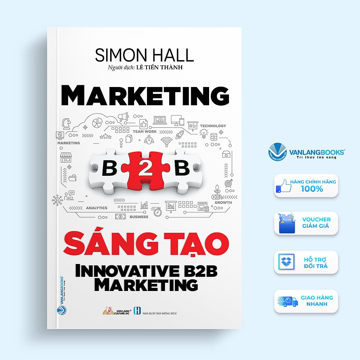 Bìa sách Marketing B2B Sáng Tạo